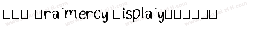 ABC Gramercy Display字体转换